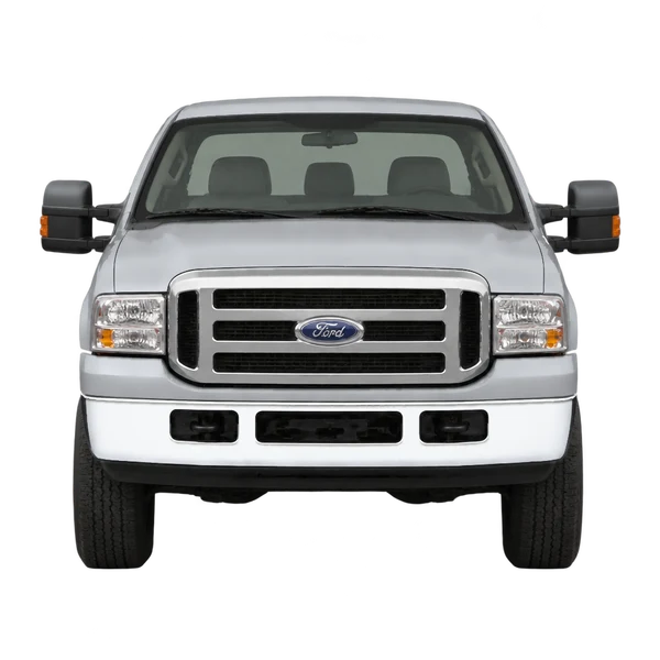 Ford F250 2007 argent, vue avant