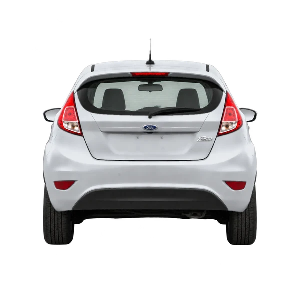 2016 Ford Fiesta in Silber, Ansicht: Heck