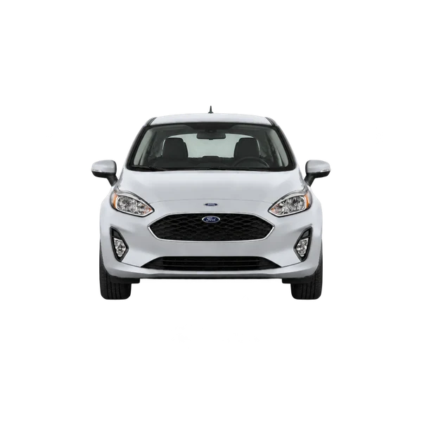 Ford Fiesta 2022 argent, vue avant