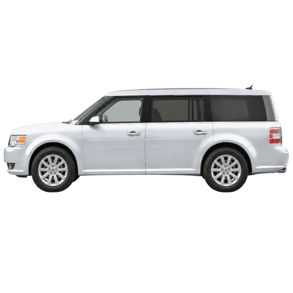 2014 Ford Flex in Silber, Ansicht: Seite (nach links gerichtet)