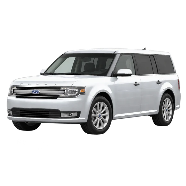 2026 FORD Flex — Front three-quarter (facing left), silver
