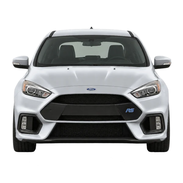 Ford Focus RS 2017 prata, vista frente