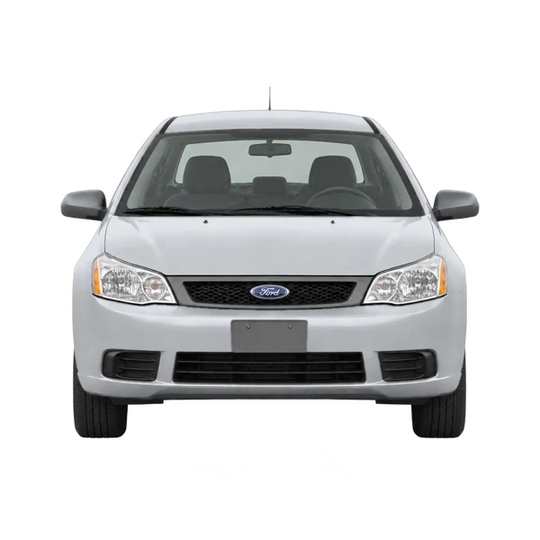Ford Focus 2011 prata, vista frente