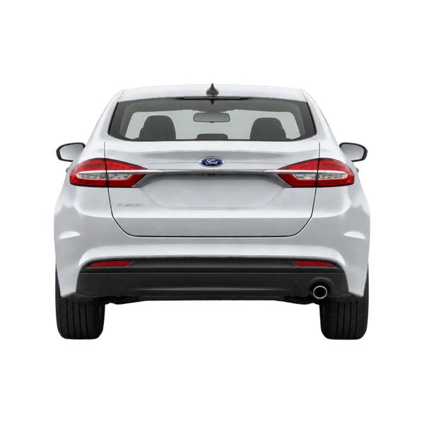 Ford Fusion 2018 argent, vue arrière