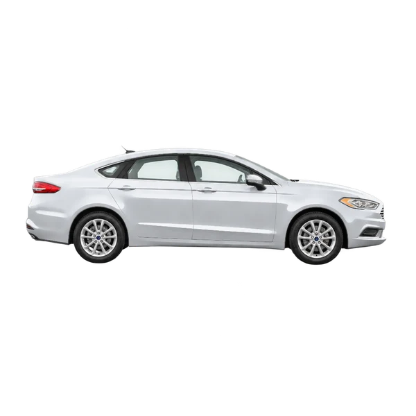 Ford Fusion 2018 argent, vue profil (tourné vers la droite)