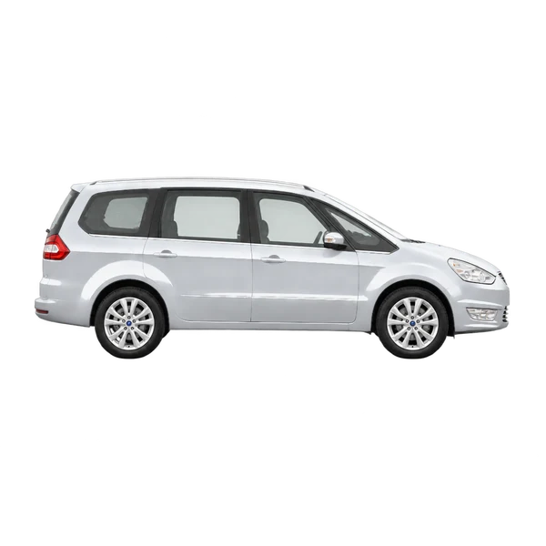 Ford Galaxy Titanium 2013 prata, vista lateral (voltada para a direita)