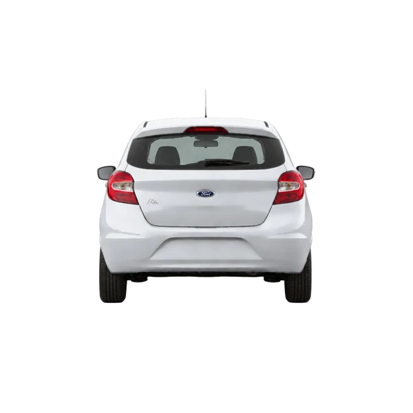 2017 Ford KA in Silber, Ansicht: Heck