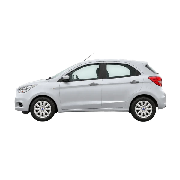 2017 Ford KA in Silber, Ansicht: Seite (nach links gerichtet)
