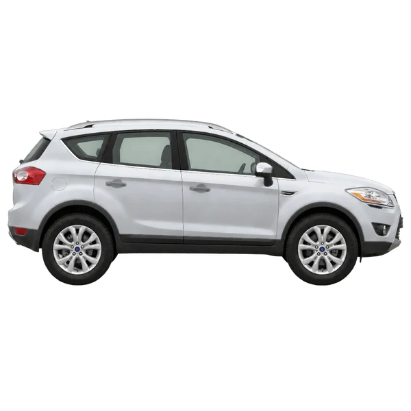 2011 Ford Kuga in Silber, Ansicht: Seite (nach rechts gewandt)