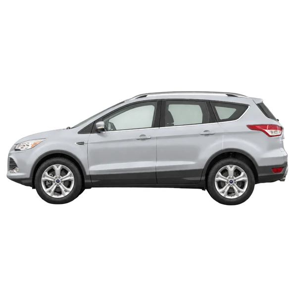 Ford Kuga 2013 argent, vue côté (vers la gauche)
