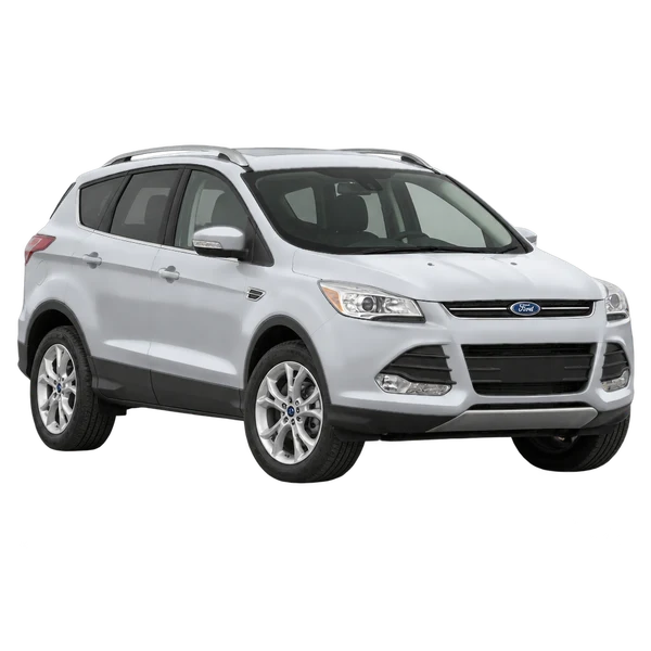 Ford Kuga 2015 argent, vue trois-quarts avant (orienté vers la gauche)