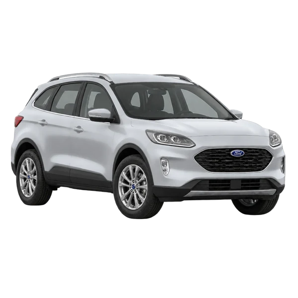 Ford Kuga 2020 argent, vue trois-quarts avant (orienté vers la gauche)