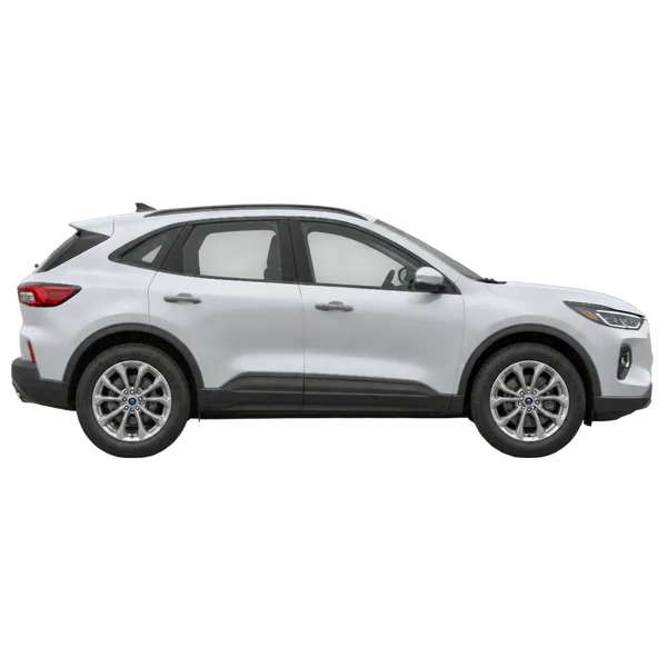 Ford Kuga 2026 argent, vue profil (tourné vers la droite)