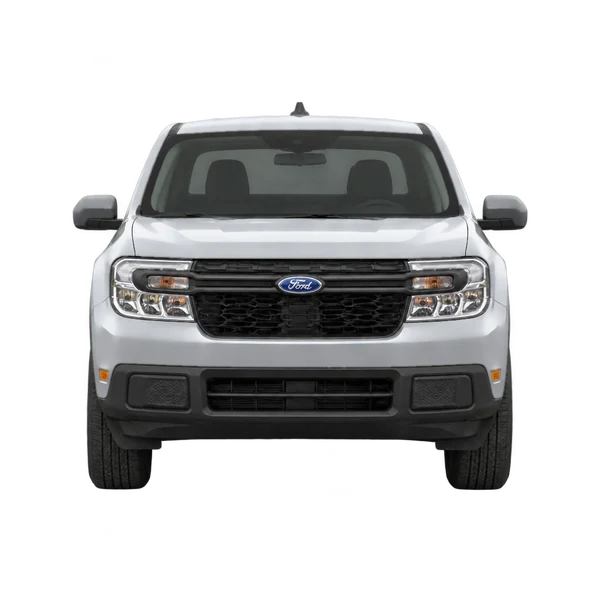 Ford Maverick 2022 prata, vista frente