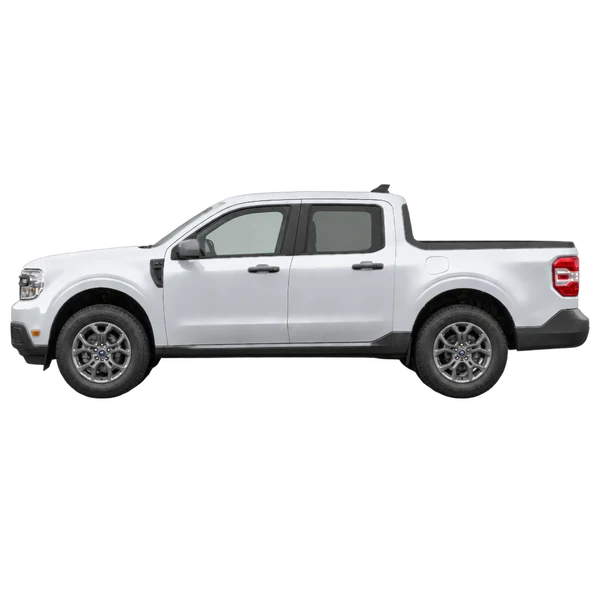 Ford Maverick 2023 argent, vue côté (vers la gauche)