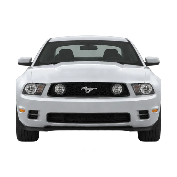 2014 Ford Mustang in Silber, Ansicht: Front