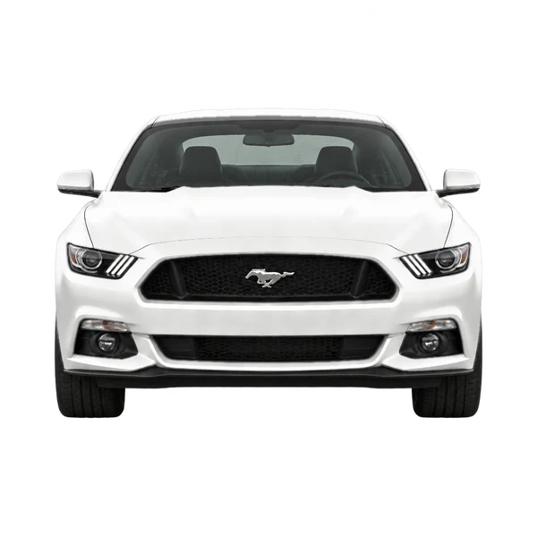 2019 Ford Mustang in weiß, Ansicht: Front