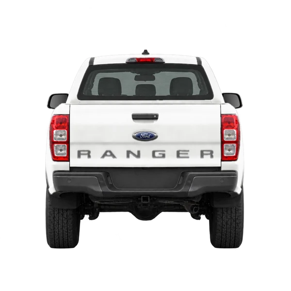 Ford Ranger 2023 blanc, vue arrière
