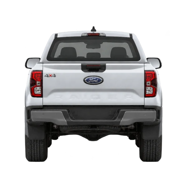 Ford Ranger 2026 argent, vue arrière