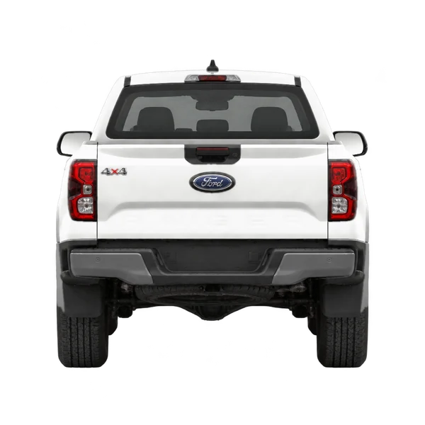 Ford Ranger 2026 blanc, vue arrière