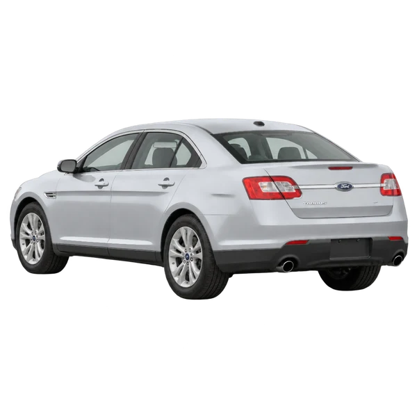 Ford Taurus 2011 argent, vue trois-quarts arrière (orienté vers la gauche)