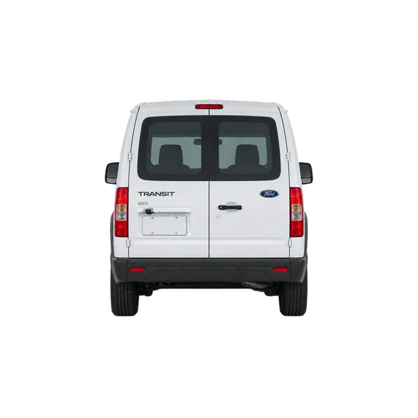 2013 Ford Transit in weiß, Ansicht: Heck