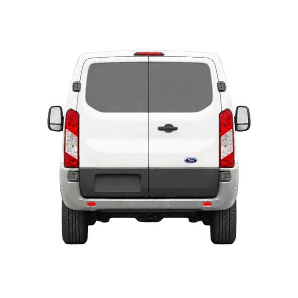 2015 Ford Transit in weiß, Ansicht: Heck