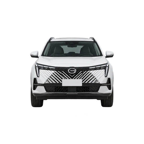 GAC Emkoo 2024 باللون أبيض، منظر أمامي