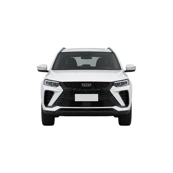 2024 Geely Coolray in weiß, Ansicht: Front