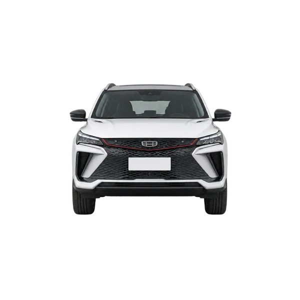 2025 Geely Coolray in weiß, Ansicht: Front