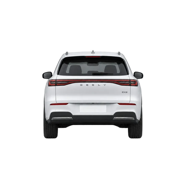 Geely EX5 2026 blanc, vue arrière