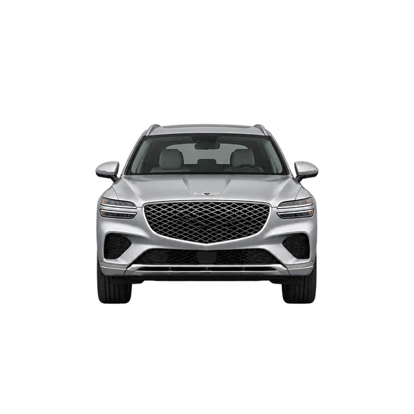 2027 Genesis GV70 in Silber, Ansicht: Front