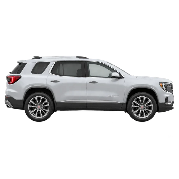 2024 GMC Acadia in Silber, Ansicht: Seite (nach rechts gewandt)