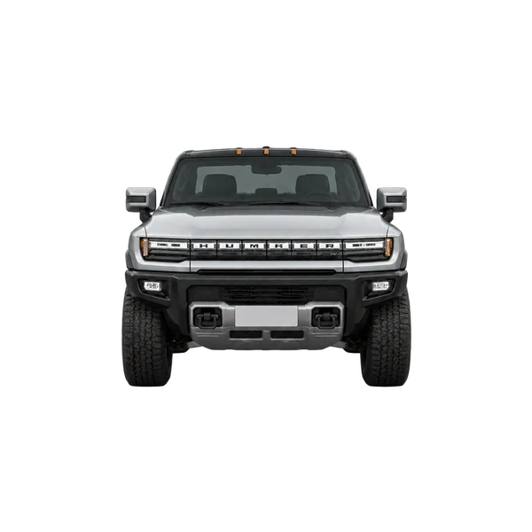 GMC Hummer EV Pickup 2022 argent, vue avant
