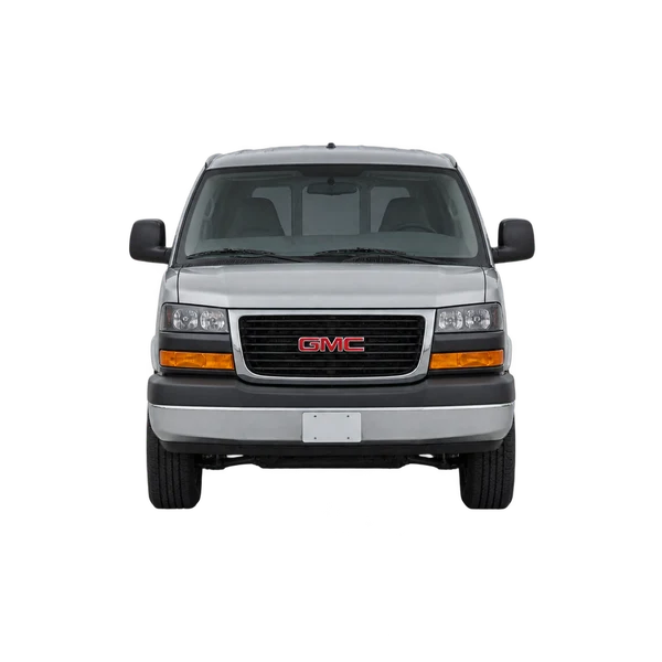 2023 GMC Savana 3500 in Silber, Ansicht: Front