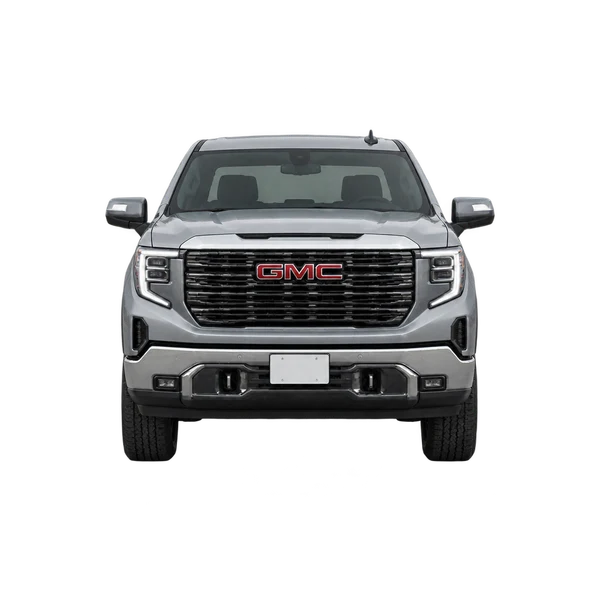 GMC Sierra 1500 2024 argent, vue avant