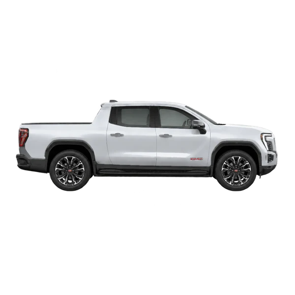 2025 GMC Sierra EV in Silber, Ansicht: Seite (nach rechts gewandt)