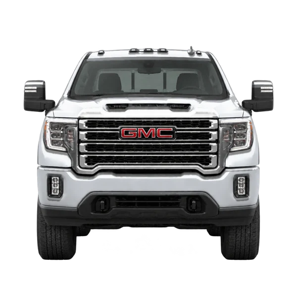 2022 GMC Sierra HD in Silber, Ansicht: Front