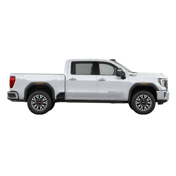 2022 GMC Sierra HD in Silber, Ansicht: Seite (nach rechts gewandt)