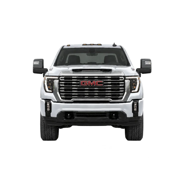 2025 GMC Sierra HD in Silber, Ansicht: Front