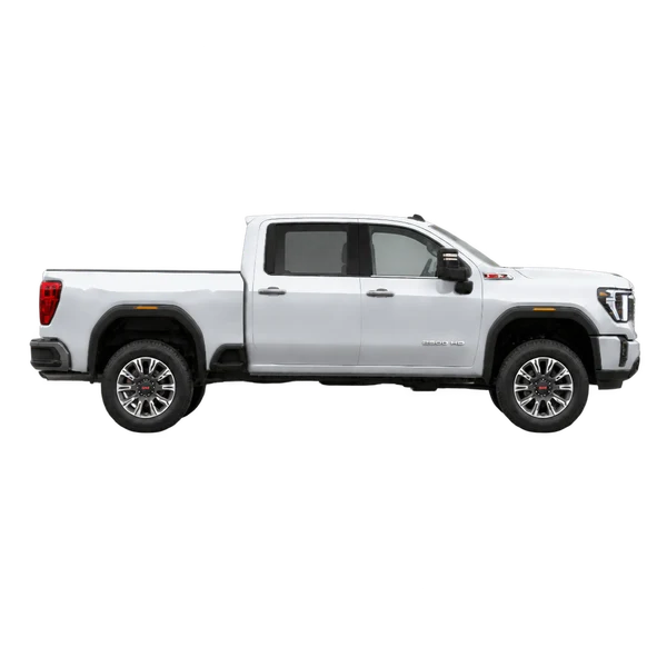 2026 GMC Sierra HD in Silber, Ansicht: Seite (nach rechts gewandt)