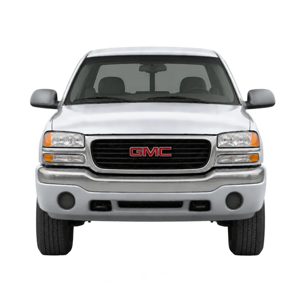 2007 GMC Sierra in Silber, Ansicht: Front