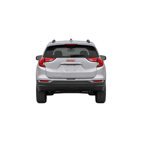 2021 GMC Terrain in Silber, Ansicht: Heck