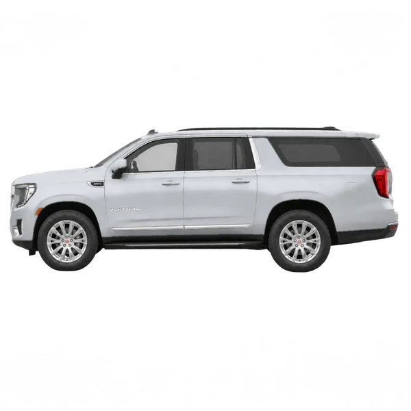 2022 GMC Yukon XL in Silber, Ansicht: Seite (nach links gerichtet)