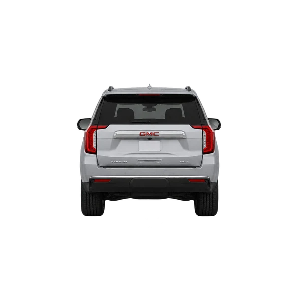 2021 GMC Yukon in Silber, Ansicht: Heck