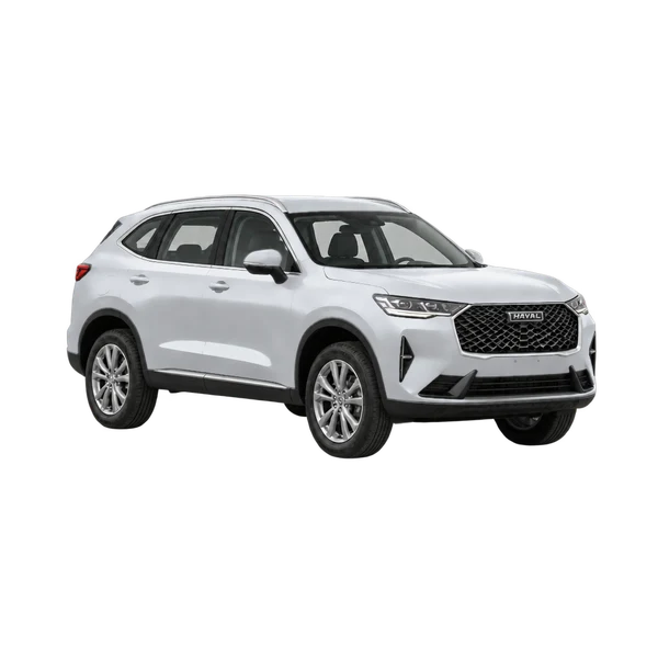 Haval H6 2021 argent, vue trois-quarts avant (orienté vers la droite)
