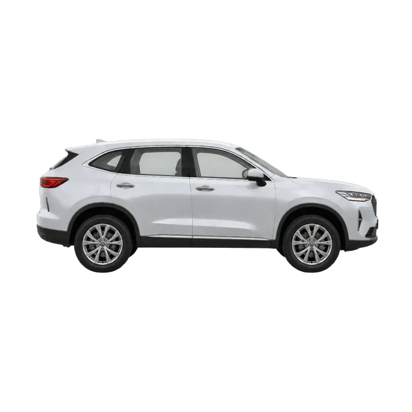 Haval H6 2021 argent, vue profil (tourné vers la droite)