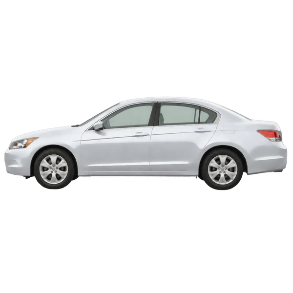 2009 Honda Accord in Silber, Ansicht: Seite (nach links gerichtet)