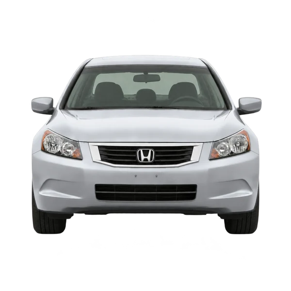 シルバーの2011 Honda Accord（正面ビュー）
