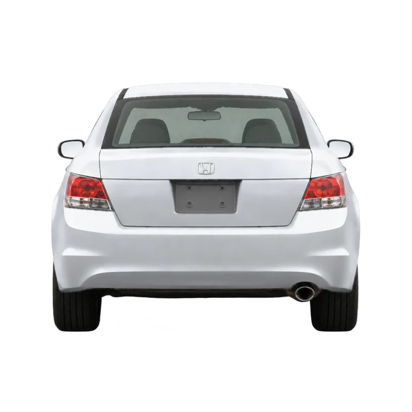シルバーの2011 Honda Accord（リアビュー）